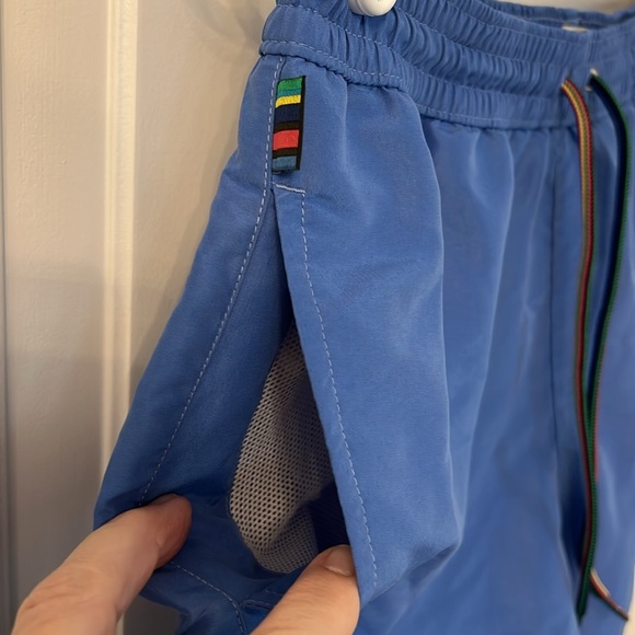 Paul Smith Blue Zebra Logo Swim Shorts - Picture 11 of 16